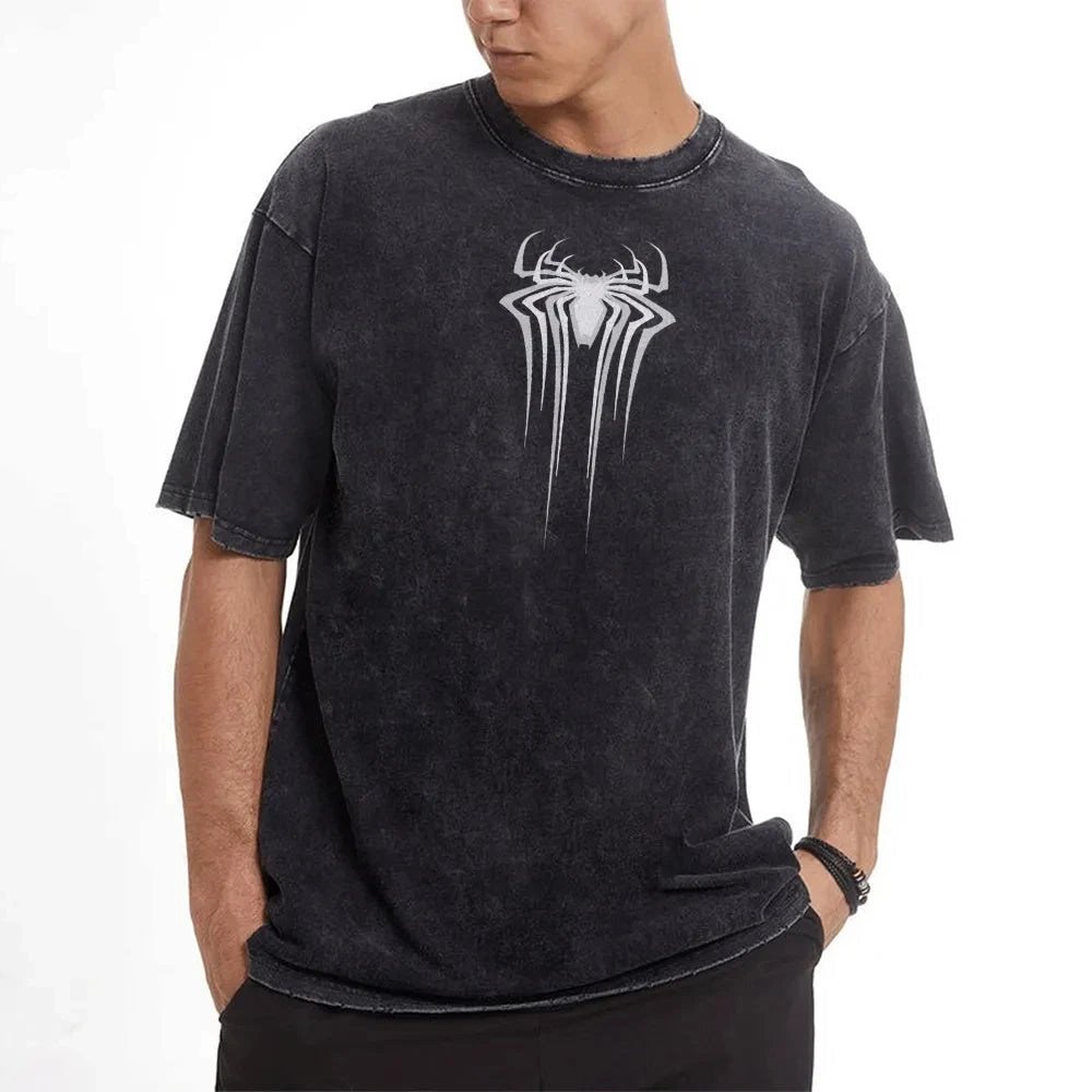 Noir Slinger Graphic T-shirt - Cotton Oversized Tee