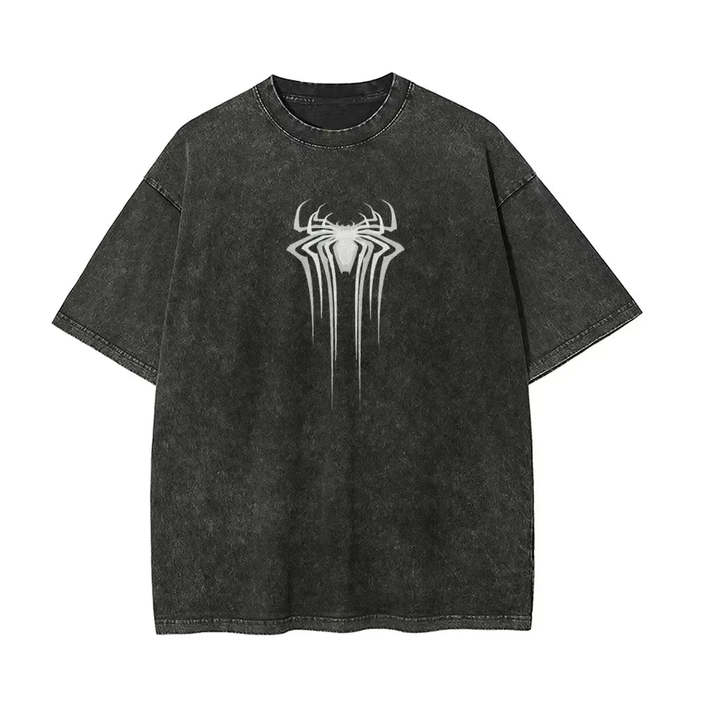 Web Slinger Graphic T-Shirt - Cotton Oversized Tee