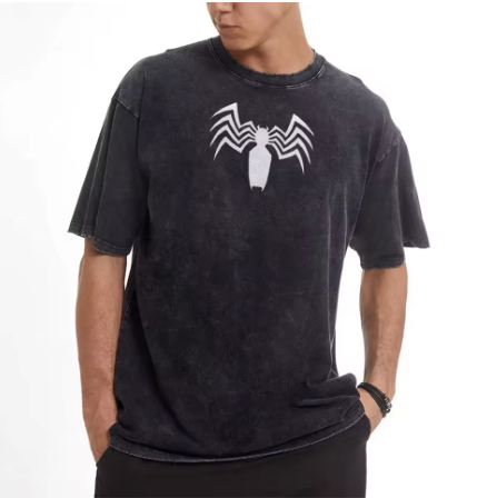 Symbiosis Graphic T-Shirt- Cotton Oversized Tee